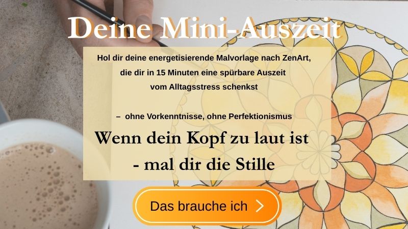 Mini-Auszeit Mandala malen