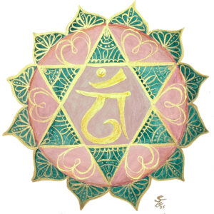Mandala Herz-Chakra