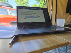 Entspannt im Webinar