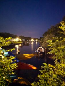 Abendstimmung am Kanal