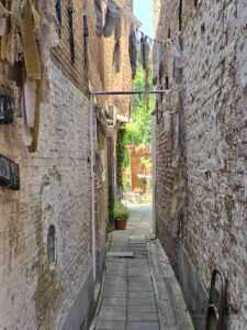 Kleine Gasse in Franeker, NL