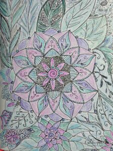 Zen-Grafik freie Mandala